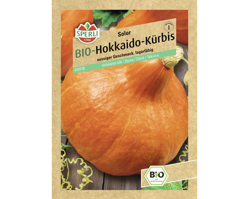 Sperli Bio Hokkaido Kürbis Solor Samenpackung