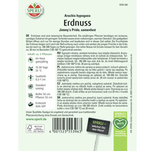 Erdnuss Saatgutpackung der Marke Sperli