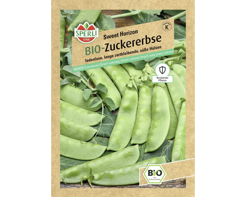 Samenpackung Bio Zuckererbse