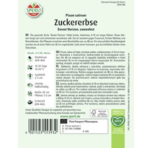 Samenpackung Zuckererbse Sweet Horizon