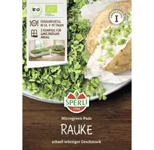 Sperli Rauke Microgreen Pads mit Verzehrvorschlag