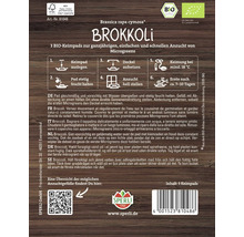 Brokkoli Keimpads für Microgreens Anzucht, mit einer Schritt-für-Schritt-Anleitung und dem Sperli Logo