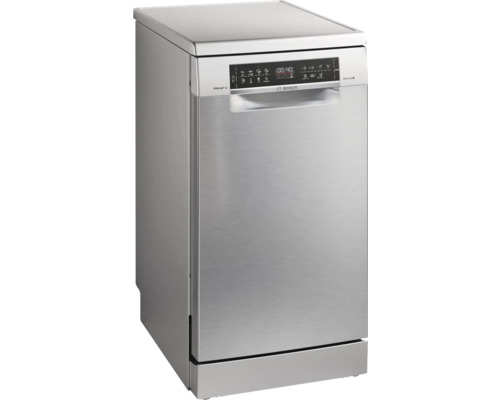 Freistehender Geschirrspüler aus Edelstahl