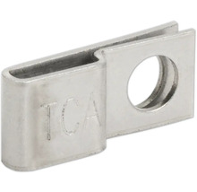 Metall Verbinder mit Schraubloch