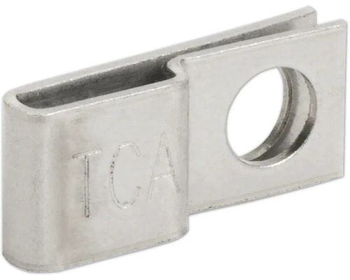 Metall Verbinder mit Schraubloch