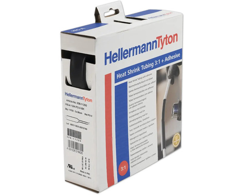 HellermannTyton Schrumpfschlauch 3:1 mit Kleber in Verpackung