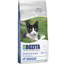 Bozita Outdoor und Active Katzenfutter mit Elch in 2 Kilogramm Packung