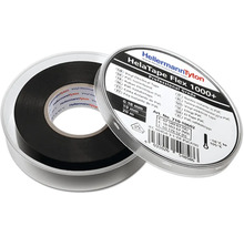 HellermannTyton HelaTape Flex 1000+ Isolierband, 19 mm x 20 m in transparenter Verpackung