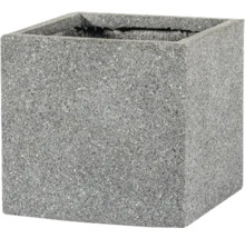 Quadratischer Pflanzkübel aus Stein