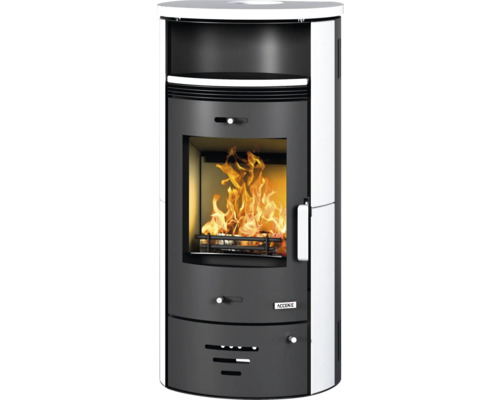 Kaminofen mit Holzfeuer