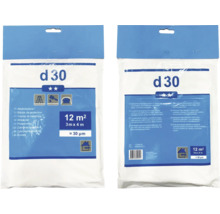 Verpackungseinheit Baufolie circa zwölf Quadratmeter, drei mal vier Meter