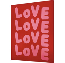 Dekoratives Bild mit der Aufschrift Liebe