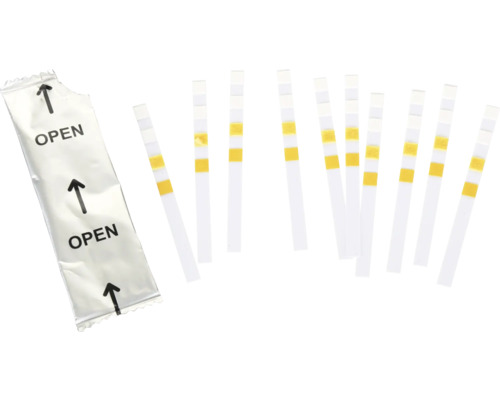 Teststreifen mit Gebrauchsanweisung