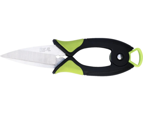 Kräuterschere for_q "fresh" Gartenschere mit Edelstahlklingen und Kunststoffgriffen