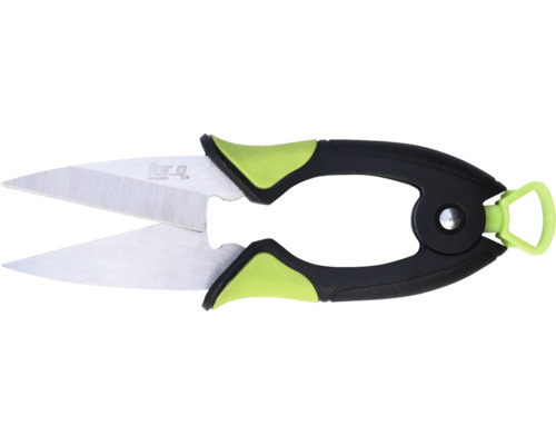 Gartenschere mit Stahlklingen und Kunststoffgriffen