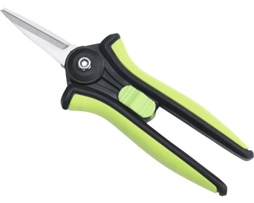 Gartenschere mit Stahlklingen und Griffen aus Kunststoff