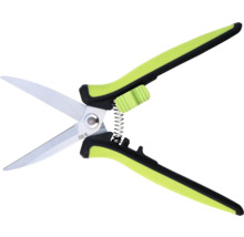 Gartenschere mit Feder und Kunststoffgriffen