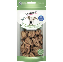 DOKAS Entenherzen gefriergetrocknet in wiederverschließbarer Verpackung