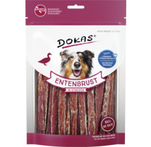 Dokas Entenbrust Streifen für Hunde im wiederverschließbaren Beutel