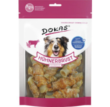 Verpackung Dokas Hühnerbrust Kaurolle für Hunde