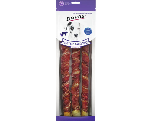 DOKAS Hunderolle mit Ente, 1 Meter