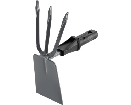 Gartenkralle mit dreieckiger Schaufel zur Bodenbearbeitung