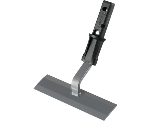 Unkrautschaber mit Kunststoffgriff und Metallblatt