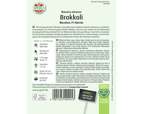 Samenpackung Brokkoli Marathon F1-Hybride