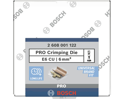 Bosch Pro Pressbacke E6 CU 6 mm²
