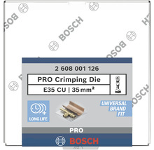 Bosch Pro Crimpzange E35 CU 35 mm²