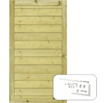 Holztor mit Beschlagsatz für Gartenzäune
