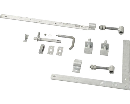 Torband-Set mit Riegel und Zubehör zur Befestigung