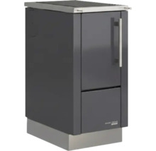 Kaminofen mit Tür und Schublade