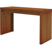 Bank aus Metall für den Außenbereich