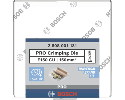 Bosch Profi Crimpzange E150 CU 150 Quadratmillimeter