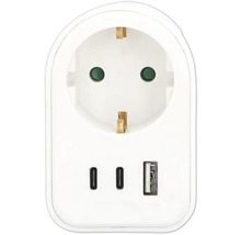 Steckdose mit USB-Anschlüssen