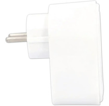 Weißer Stromstecker für die Steckdose