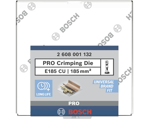 Bosch Pro Crimpbacke E185 CU 185 mm²
