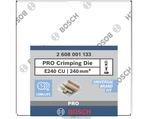Bosch Pro Pressbacke E240 CU 240 mm²