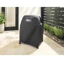 Schwarze Weber Grill Abdeckhaube zum Schutz des Grills vor Witterungseinflüssen