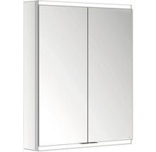 Spiegelschrank mit zwei Türen und Beleuchtung