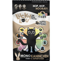 Lucky Lou Mono Kaninchen Katzennahrung Verpackung