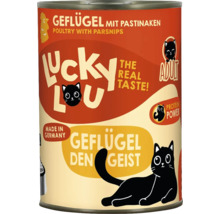 Lucky Lou Katzenfutter mit Geflügel und Pastinaken in Konservendose