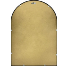 Rückseite eines Bogenspiegels mit Aufhängung