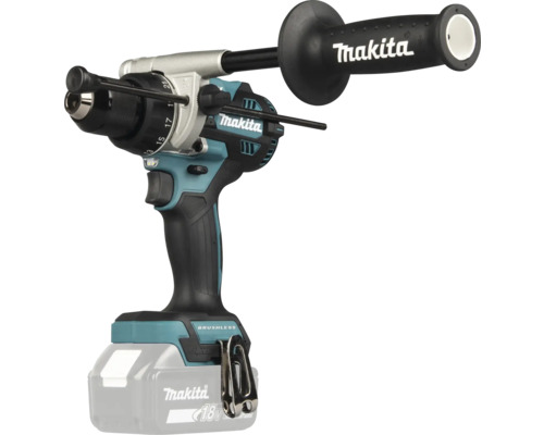 Makita Akku-Bohrmaschine mit Zusatzhandgriff