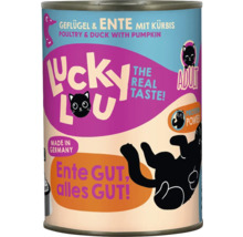 Lucky Lou Katzenfutter mit Geflügel, Ente und Kürbis Dose