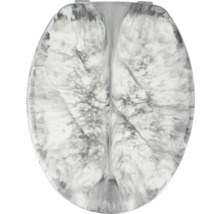 Toilettendeckel mit Marmorierung