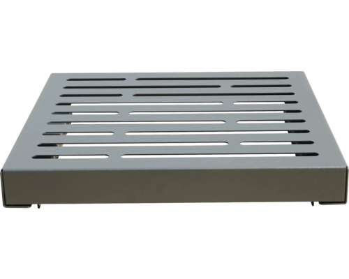 Quadratischer Gitterrost aus Metall