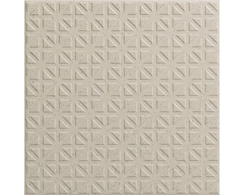 Quadratische Bodenfliese mit strukturiertem Muster