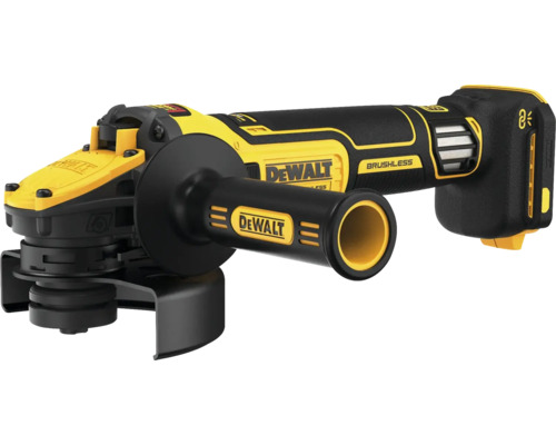 Akku-Winkelschleifer DeWalt 125 mm 18 V, ohne Akku und Ladegerät Dewalt Akku-Winkelschleifer mit Zusatzhandgriff